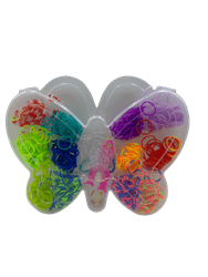 ערכת גומילום- מגיע עם סוגרים ומסרגה קופסאת פרפר