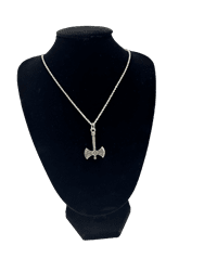 תליון פטיש קדום מעוטר כסף אמיתי 925