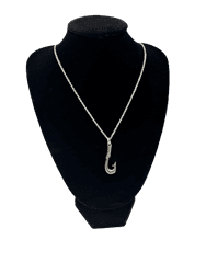 תליון קרס הורס מכסף אמיתי 925