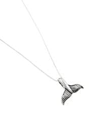 תליון מכסף אמיתי 925 דגם-סנפיר ניתן לרכוש עם שרשרת כסף מוכנה