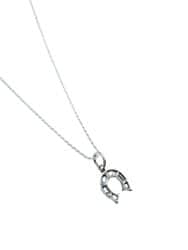 תליון מכסף אמיתי 925 דגם- פרסה ניתן לרכוש עם שרשרת כסף מוכנה