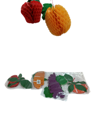 קישוטים לסוכות- פירות נפתחים לקישוט הסוכה