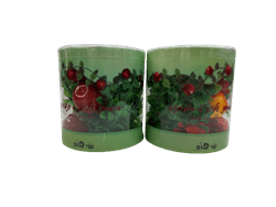 קישוטים לסוכות-שרשרת עלים עם תפוח/ רימון לקישוט הסוכה