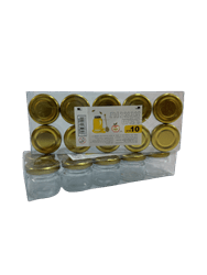 צנצנות דבש - חבילה של 10 יחידות