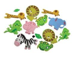 חיתוכי סול עם דבק- חיות ג’ונגל