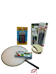 ערכת חומרי יצירה לילדים- מתאים ל2 פעילויות