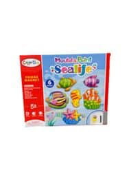 ערכה יפיפיה להכנת מגנטים למקרר מגבס דגם- חיות הים