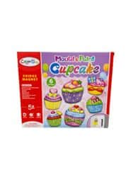 ערכה יפיפיה להכנת מגנטים למקרר מגבס דגם- קפקייק