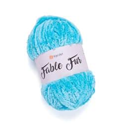 צמר לסריגת שמיכה-FABLE-FUR-בצבע-975