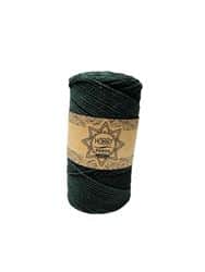 חוט מקרמה דק לסריגת תיקים-פורטו PORTO-בצבע-ירוק כהה